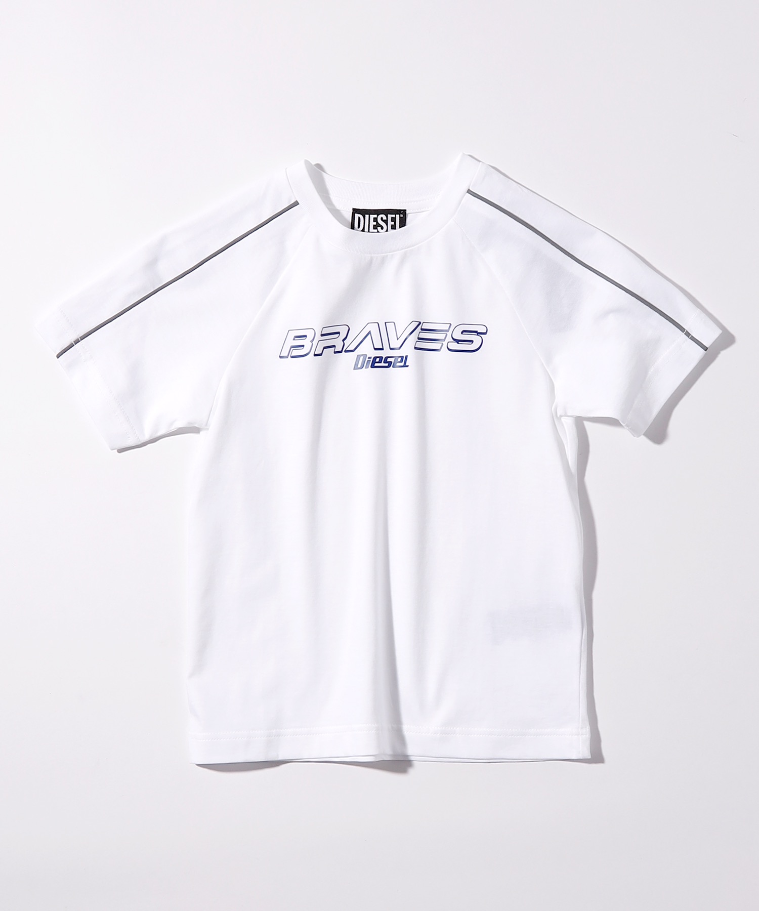 セール】DIESEL（ディーゼル）Kids & Junior ラインロゴ半袖Tシャツ