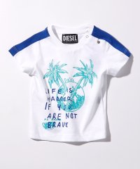 DIESEL/ディーゼル DIESEL DIESEL(ディーゼル)Baby グラフィックデザイン半袖Tシャツカットソー/505478072