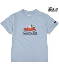  PEANUTS/スヌーピー ピーナッツ フォルクスワーゲン Tシャツ キッズ 子供 半袖 トップス コラボ SNOOPY PEANUTS VOLKSWAGEN/505478480