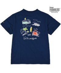  PEANUTS/スヌーピー ピーナッツ フォルクスワーゲン Tシャツ キッズ 子供 半袖 トップス コラボ SNOOPY PEANUTS VOLKSWAGEN/505478481