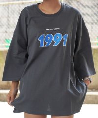 1111clothing/オーバーサイズ Tシャツ メンズ ビッグTシャツ レディース ビッグシルエットTシャツ 半袖Tシャツ カレッジロゴTシャツ アップリケ 刺繍 トップス 半袖/505479631