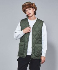 ABAHOUSE/【WEB限定】TAION MILITARY LACE UP V NECK DOW/505445991