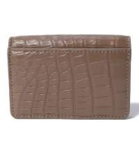 gino marina　luxe/ジーノマリーナリュクス gino marina luxe クロコダイル本革コインケース/505469226