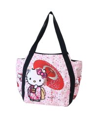 cinemacollection/シネマコレクション cinemacollection ハローキティ トートバッグ プリントバルーンバッグ 桜和傘 サンリオ ヤスダ通商 手提げかばん かわいい /505479600