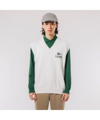 LACOSTE Mens/クラシックVネックニットベスト/505480009