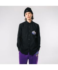 LACOSTE Mens/ダンガリー×ソリッドツイルのリバーシブルシャツ/505480017