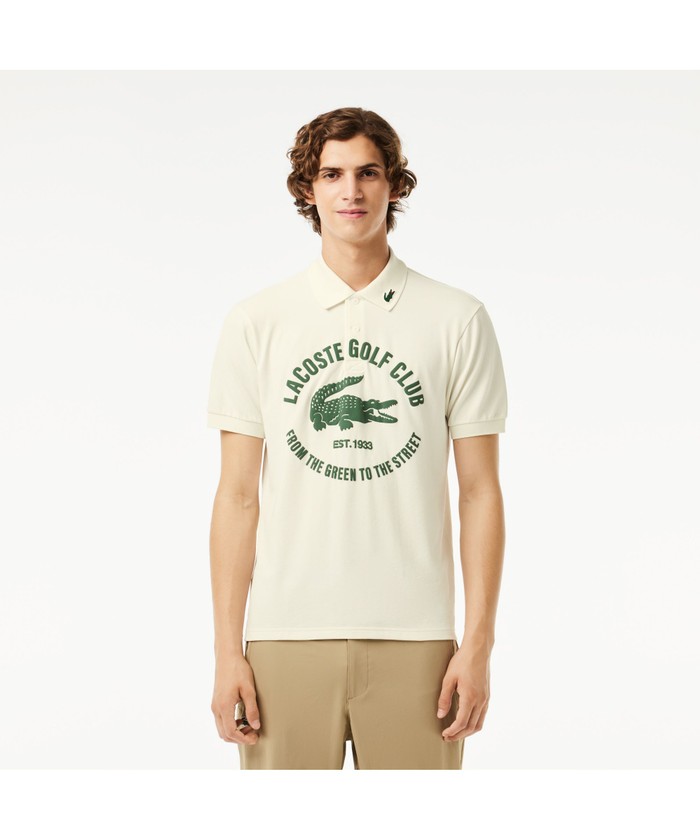 セール】ラコステ LACOSTE オーバーサイズプリントゴルフ