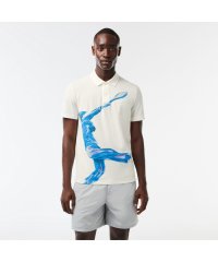 LACOSTE Mens/ルネ・ラコステ グラフィックプリントポロシャツ/505480035