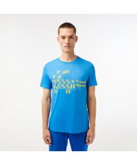 LACOSTESPORTS MENS/『ノバク・ジョコビッチ』シグナルフラッグワニロゴTシャツ/505480057