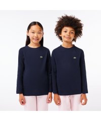 LACOSTE KIDS/JUNIORベーシックワニロゴパッチ長袖Tシャツ/505480059