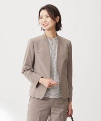 J.PRESS LADIES/【セットアップ対応】BAHARIYE PINHEAD ノーカラー ジャケット/505481562