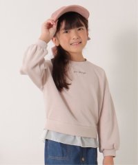 ikka kids/裾シフォンレイヤード裏毛プルオーバー（120〜160cm）/505457635