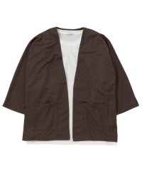 MAC HOUSE(men)/URBAN COLLECTION アーバンコレクション 梨地クロップドカーディガンアンサンブル 5773577/505480914