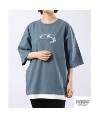  PEANUTS/ピーナッツ PEANUTS スヌーピー ジョークール ドロップショルダー Tシャツ 半袖 レイヤード SNOOPY JOECOOL PEANUTS/505481111