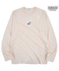  PEANUTS/ピーナッツ PEANUTS スヌーピー Tシャツ 長袖 刺繍 ピーナッツ SNOOPY PEANUTS/505481248