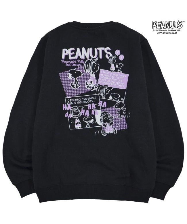 クーポン】ピーナッツ PEANUTS スヌーピー トレーナー 裏起毛 クーポン】ピーナッツ PEANUTS スヌーピー トレーナー 裏起毛