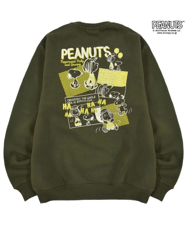 クーポン】ピーナッツ PEANUTS スヌーピー トレーナー 裏起毛 クーポン】ピーナッツ PEANUTS スヌーピー トレーナー 裏起毛