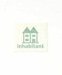 inhabitant/インハビタント inhabitant inhabitant(インハビタント)Inhabitant logo sticker ステッカー シール/505481367