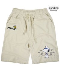  PEANUTS/スヌーピー ハーフパンツ パンツ 裏毛 スウェット プリント マリン サーフ SNOOPY PEANUTS/505481870