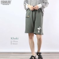  PEANUTS/ピーナッツ PEANUTS スヌーピー ハーフパンツ パンツ 裏毛 スウェット プリント マリン サーフ SNOOPY PEANUTS/505481870