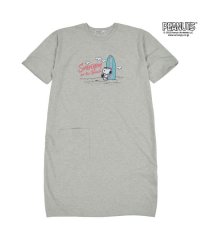  PEANUTS/スヌーピー Tシャツ BIG トップス 半袖 レディース プリント SNOOPY PEANUTS/505482007