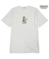  PEANUTS/ピーナッツ PEANUTS スヌーピー Tシャツ トップス 半袖 オラフ チャーリーブラウン 刺繍 SNOOPY PEANUTS/505483100