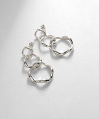 COCOSHNIK ONHITSCH/ココシュニック オンキッチュ COCOSHNIK ONKITSCH シルバー ニュアンスピアス トリプルフープ/505483394