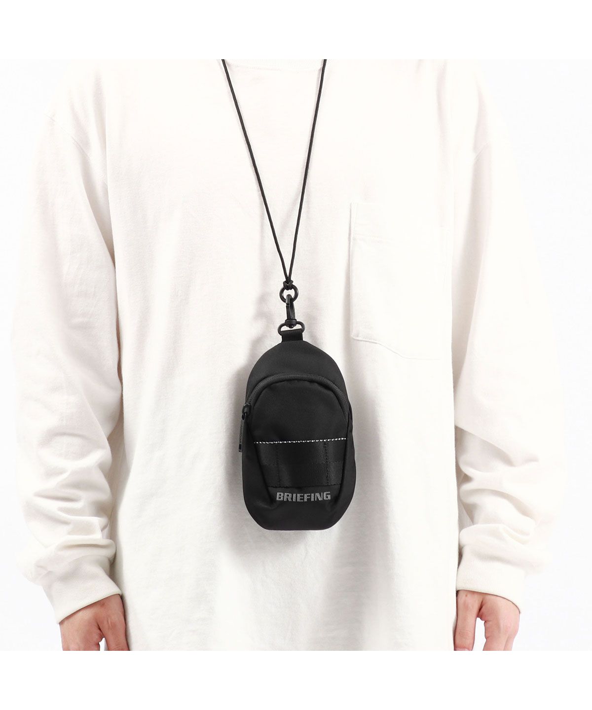 【新品未使用】BRIEFING　ブリーフィング　COSMETICS POUCH BRIEFING/ブリーフィング/BLK ONE ZIP POUCH（ポーチ