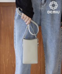 Demiu/全機種対応◎【Demiu / デミュ】Petit Smartphone Bag スマホバッグ ショルダーバッグ スマホショルダー 本革 カウレザー 牛革/505456284