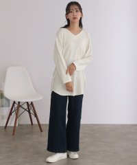 PourVous/プールヴー PourVous ワッフルロングスリーブプルオーバー/505478645