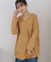 PourVous/プールヴー PourVous ワッフルロングスリーブプルオーバー/505478645