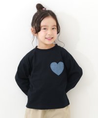 devirock/名札穴あかない 長袖Tシャツ 子供服 キッズ ベビー 男の子 女の子 トップス 長袖Tシャツ ロンT 新学期グッズ 入園 入学 通園 通学/505481615