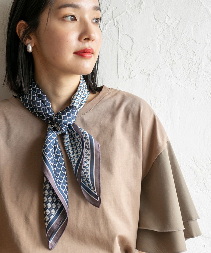 セール 50%OFF】ジオメトリックレトロスカーフ(505486829