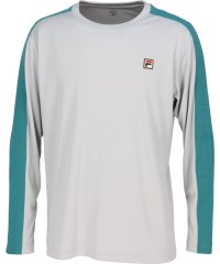 FILA（ZETT Mens）/【テニス】デニムニットライン クルーネック ロングスリーブTシャツ メンズ/505487123