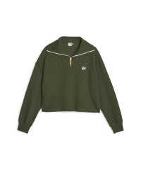 PUMA/ウィメンズ DOWNTOWN ハーフジップ クルー スウェット/505487560