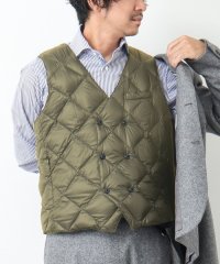 NOLLEY’S goodman/【TAION/タイオン】W－BREASTED SNAP BUTTON DOWN GILET ダウンジレ/505487593