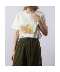RIRAKKUMA/リラックマ サンエックス Tシャツ 半袖 プリント トップス San－X/505412995