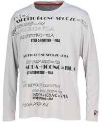 FILA（ZETT Mens）/【テニス】メッセージプリント ロングスリーブ Tシャツ メンズ/505443083