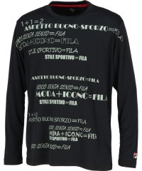 FILA（ZETT Mens）/【テニス】メッセージプリント ロングスリーブ Tシャツ メンズ/505443083