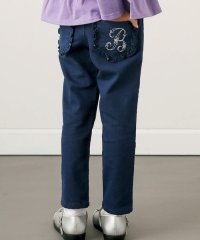 BeBe/ジョグデニムポケット刺繍パンツ(90~150cm)/505467815