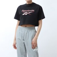 Reebok/ロゴ クロップT / CL AE BIG LOGO CROP TEE/505476859