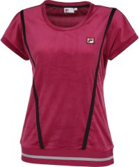 FILA（ZETT Ladies）/【テニス】コーデュロイニット クルーネック Tシャツ レディース/505487152