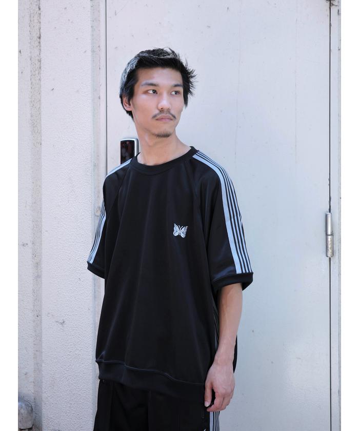 Needles/ニードルズ 別注 TRACK CREW T-Shirt 別注トラック Needles/ニードルズ 別注 TRACK CREW T-Shirt 別注トラック