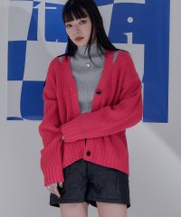 miette/スリットVネックカーディガン/505488710