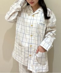 GELATO PIQUE HOMME/【HOMME】オックスフォードタッタソールパジャマシャツ/505489720