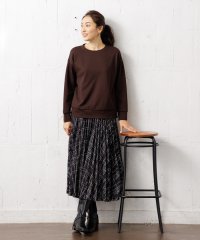 Leilian/クルーネックプルオーバー/505453815