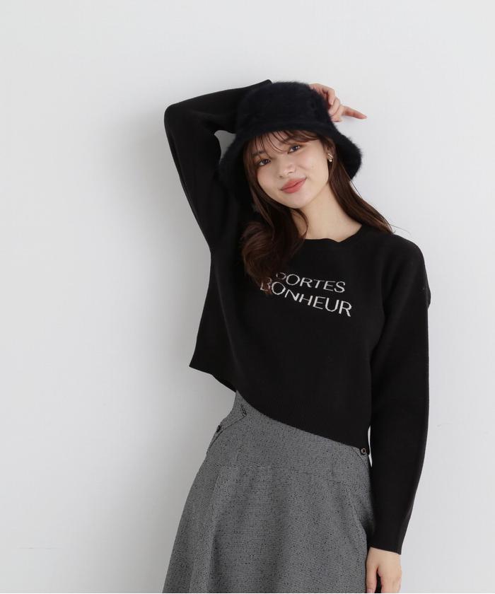 セール 30%OFF】ロゴジャガードニット(505473486) | プロポーション ボディドレッシング(PROPORTION BODY  DRESSING) - d fashion