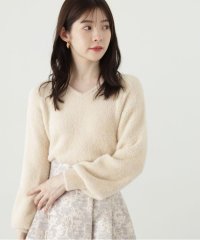 PROPORTION BODY DRESSING/ショート丈フェザーニット/505480157