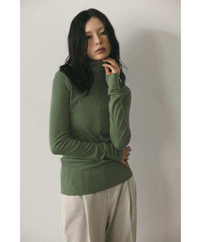 セール 50%OFF】ハーフジップハイネックトップ(505490328