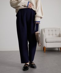 Ranan/ラナン RANAN 裏起毛美脚シルエットタックパンツ/505228887